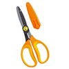 Kutsuwa SS106L STAD School Craft Scissors for Left Hand, Yellow