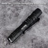 HATORI LED Mini Flashlight, Bright Small Handheld Pocket Flashlights Tactical