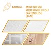 PENNELLIFICIO 2000 | Ceiling Brush with Plastic Handle, Brush, for