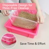 20 Pack Paint Tray Liners - 70cm Elastic Paint Pan