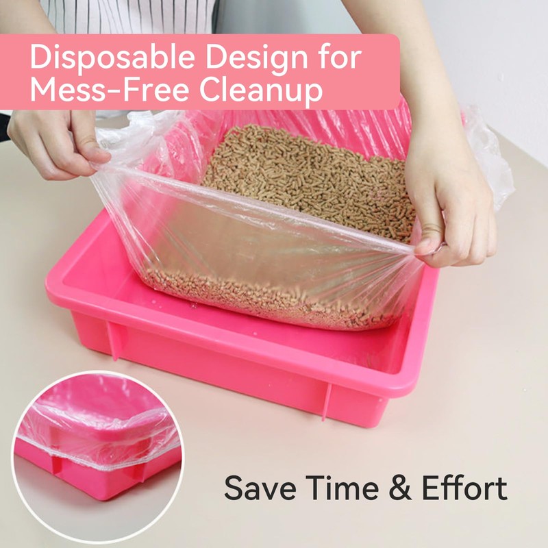 20 Pack Paint Tray Liners - 70cm Elastic Paint Pan