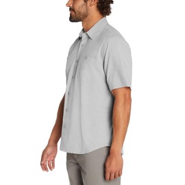 Orvis Men's UPF 30 Relaxed Fit Quick-Dry Short Sleeve Woven (Gray, X-Large)