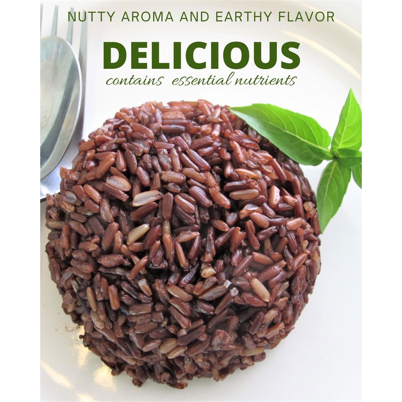 Organic Thai Red Jasmine Rice - Gluten Free - Preservative