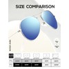 KALIYADI Classic Aviator Sunglasses for Men Women Driving Sun glasses