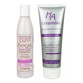 Shampoo Y Mascarilla Acondicionador Matizador Beige Rubios