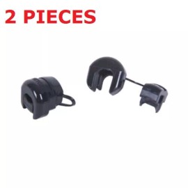 HHouse 2PCS Strain Relief Bushing Grip 14AWG 16AWG Gauge AC Cable Power Cord NPT UL CSA