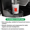 Shaft Coupling 12 mm to 12 mm Waves Flexible Coupler