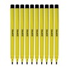 ZOFAX Felto Felt Tip Colouring Pens, BLACK, Fine Point, Pack