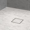 Hydroware Shower Drain - Stainless Steel Square Shape Shower Floor