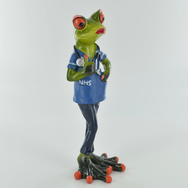 Fiesta Studios Comical Frog I Love NHS Nurse