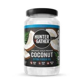 Hunter & Gather Organic Cold Pressed Extra Virgin Coconut Oil 1L