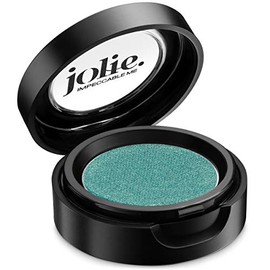Jolie Cosmetics Powder Pressed Metallic Eyeshadows - Cruelty Free, Vegan, Single Pan Eyeshadow 1.48g Vibrant Colors (Drama Queen)