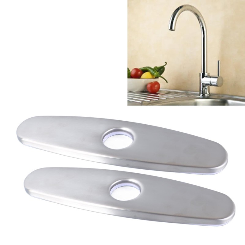 Stainless Steel Hole Cover, Deck Plate, Pull-Down Tap Plate, Anti-Leakage