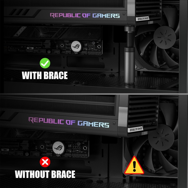 upHere GPU Support Bracket,Graphics Card GPU Support, Video Card Sag