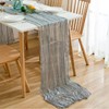 Cheesecloth Table Runner, HAPWONEY 2 Pcs 13.1Ft Rustic Gauze Table