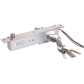 UHPPOTE Drop Bolt Lock Key Open Fail Secure Sturdiness Electric Manual Open Cylinder