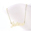 HUAN XUN Gold Color Plated I Love You Initial Name
