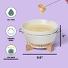 Chef’n SweetSpot Fondue Set, Adjustable Tea Light Candle-Powered Fondue Pot