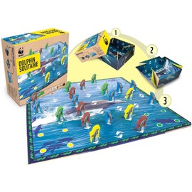 Wwf Games and Puzzles 980 Dolphin Solitaire
