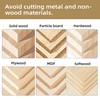 Exqutoo 1/4 Inch Shank Pattern Flush Trim Router Bit Set