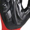 Supreme TTF 24 Pairs PREMIUM NITRILE COATED Red Nylon Work