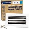 4x8 Inch (Duct Opening) Aluminum 1-Way Air Flow Vent –