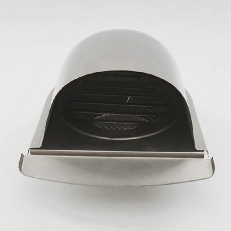 2pcs 4Inch 100mm Waterproof Stainless Steel Vent Vent Hood Anti-