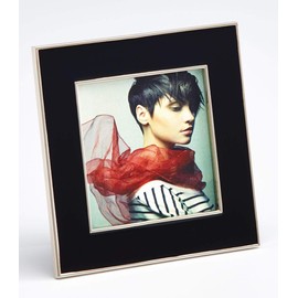 Walther Unique Mathis photo Frame, black, 7.5 x 7.5 cm