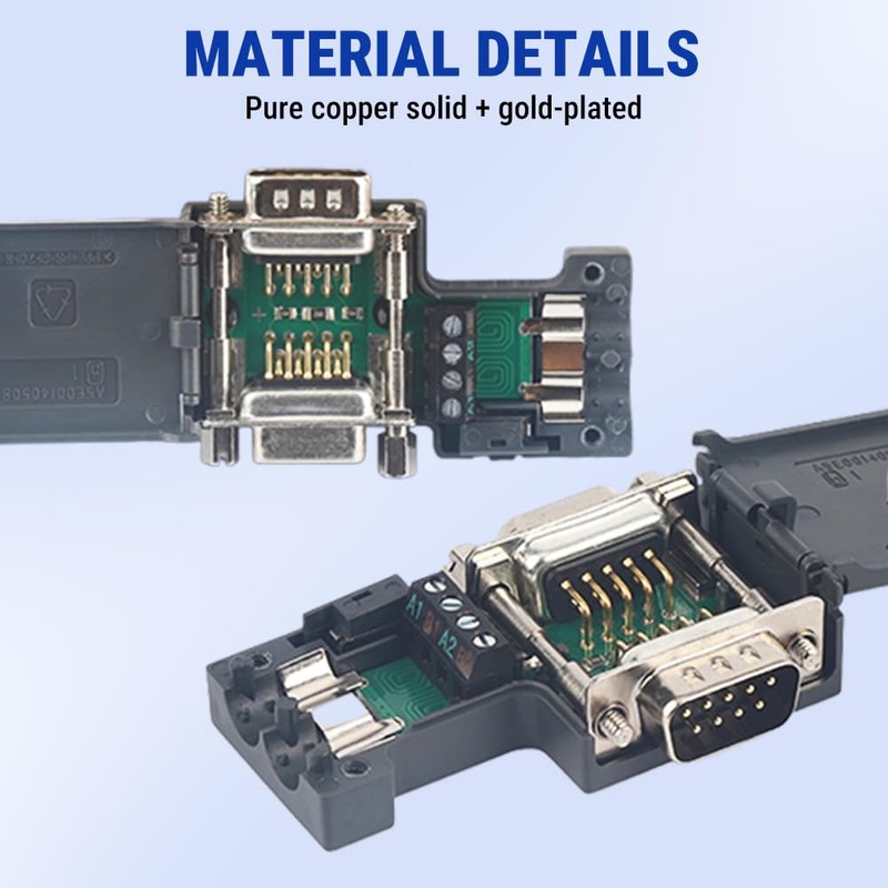 Uadme Profibus Plug, 6ES7 972-0BB41-0XA0 DP Plug Profibus Bus Connection