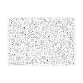 Olchis Colouring Tablecloth, Olchis Colouring for Kids, Olchi Tablecloth, Olchis Toy, Mal Mich Colourful