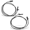 Frankberg 2x ABS Sensor 2-Pins Rear Left Right Compatible with