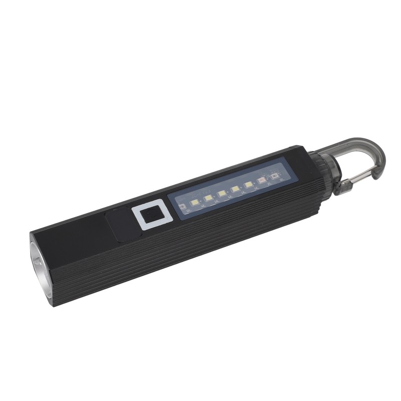 LED Flashlight High Luminous Flux Super Bright Multi Modes USB
