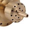 Copper Double Column Fountain Nozzle Music Fountain Landscape Scenery Nozzle