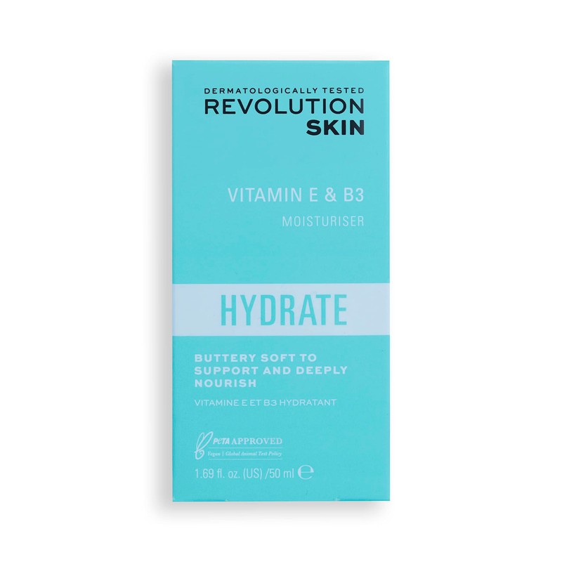 Revolution Skincare London Moisturising Cream for the Face, For Dry