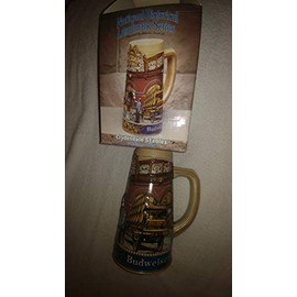BUDWEISER HISTORICAL LANDMARK SERIES, CLYDESDALE STABLES, EST. 1885, BEER STEIN