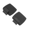 2pcs Wheelchair Footrests Professional Plastic Replacement Wheelchair Footplate Pedal Accessory