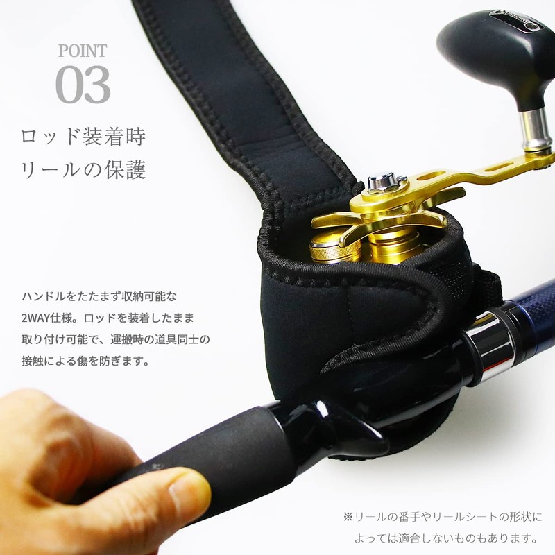 Neoprene Reel Cover Bait Reel Case for Shimano Daiwa Abu