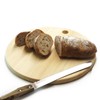 Tosa Ryu HC-2400 Shimanto Hinoki Round Cutting Board, Natural, 11.8
