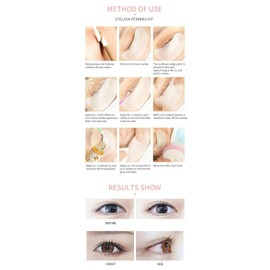 Lash Lift Premium Eyelash Lifting Set for Eyelash Wave and Lamination, 10 Pieces