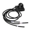 Qiilu Handlebar Switch 22 mm Motorcycle Handlebar Switch Headlight Hazard