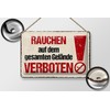 Femer Tin Sign with German Text 20 x 30 cm