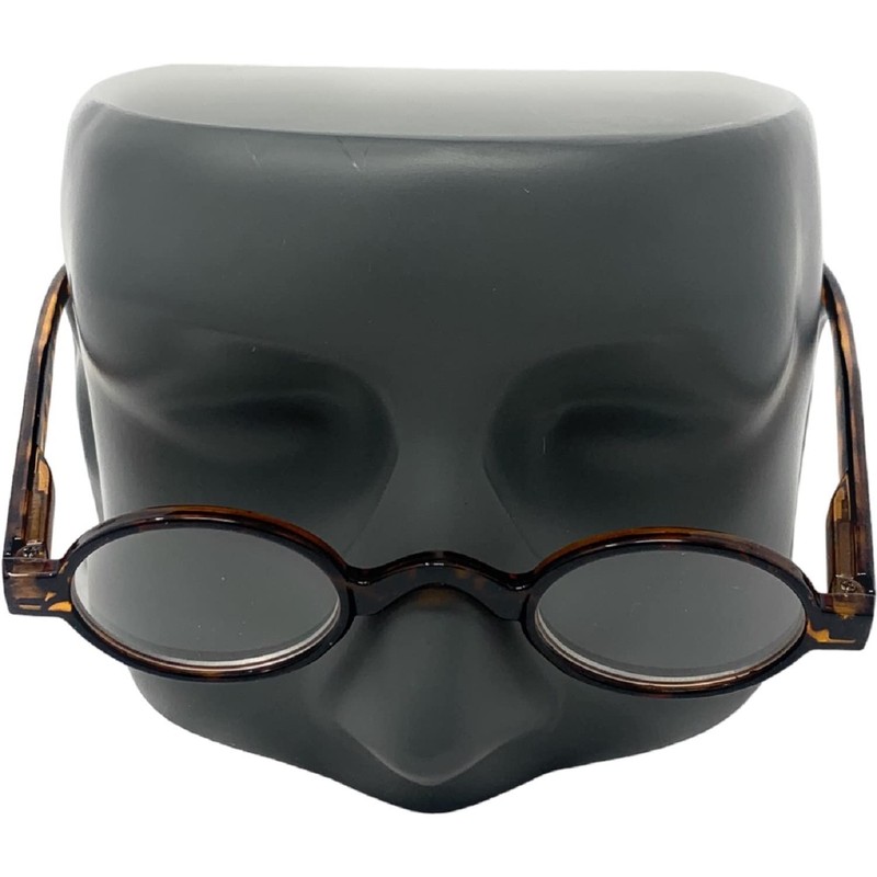 Incredible Bargains The Osbourne Vintage Professor Oval Round Reading Glasses