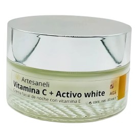 Crema Noche Aclarante Vitamina C Y White Artesaneli
