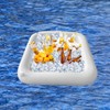 TAIZER Inflatable Drink Holders,Inflatable Drink Holder Floating Inflatable Pool Drink