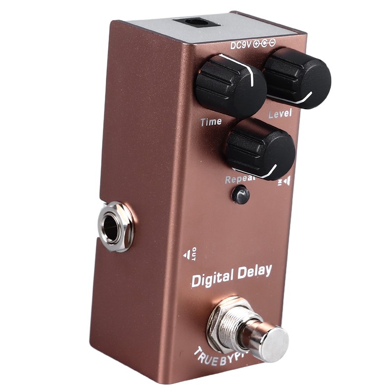 Electric Guitar Effect Pedal Single Type Accurate Adjustment Aluminum Alloy