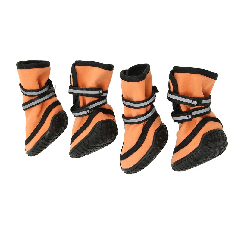 Dog Boots Waterproof Prevent Slipping Reflective Adjustable Outdoor Dog Shoes