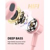 iMangoo for Apple Lightning Headphones MFi-Certified Wired Earbuds Pink