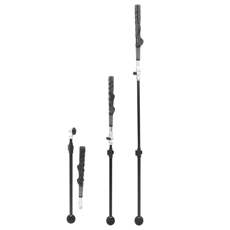 Telescopic Golf Swing Trainer Practice Aids Posture Correcting Sticks Training
