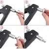 Speder 136pcs Rivet Nut Tool Kit Rivnut Tool Nut Rivet
