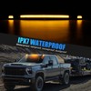 LUDARM LED Cab Roof Light Compatible with Silverado Sierra 2500HD